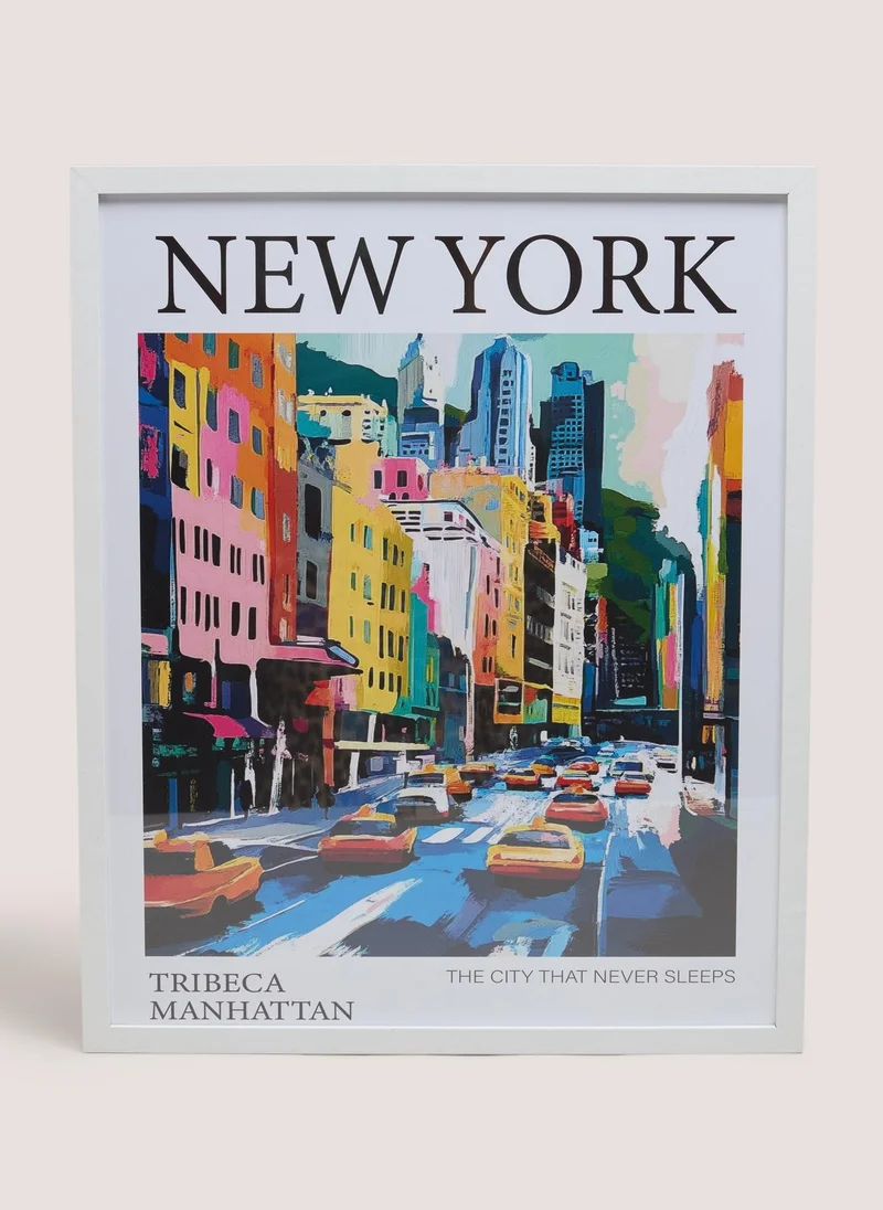 Matalan New York Wall Art Multi
